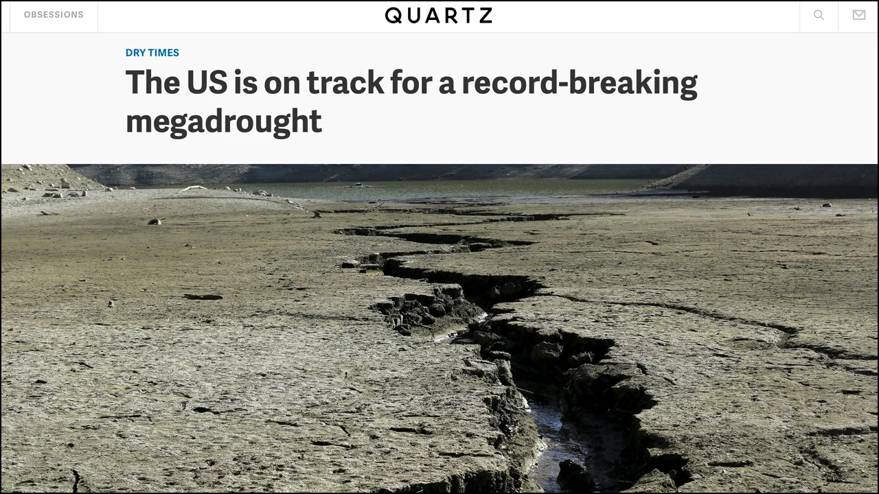 A Drought That Lasts Half a Lifetime