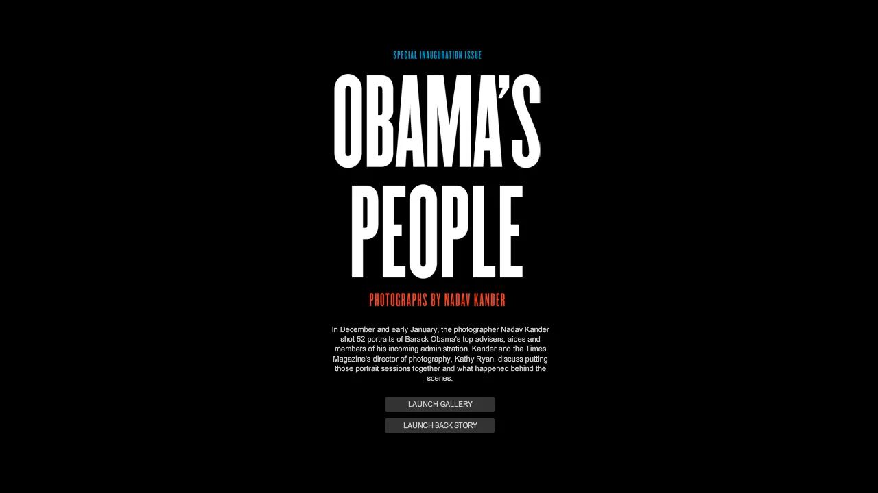 Obama's People