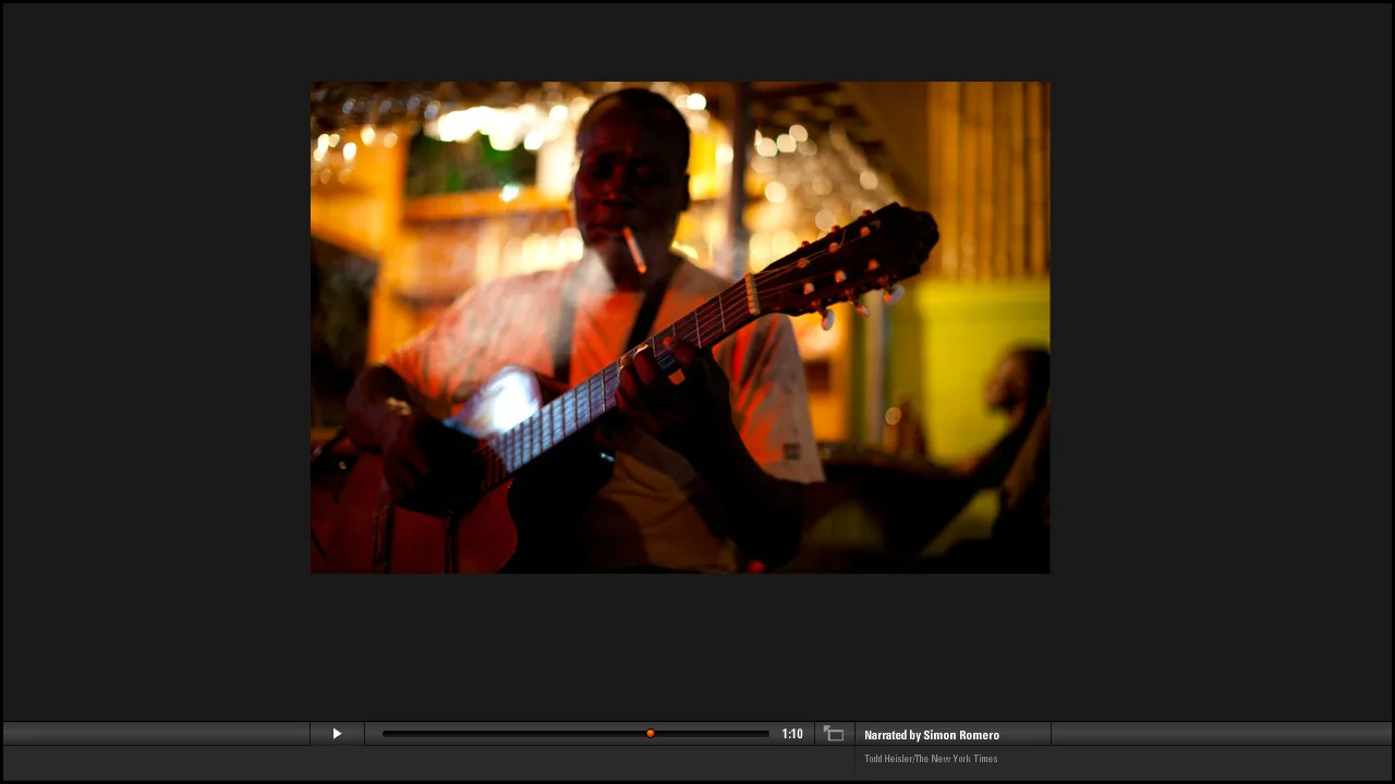 Singing in Haiti